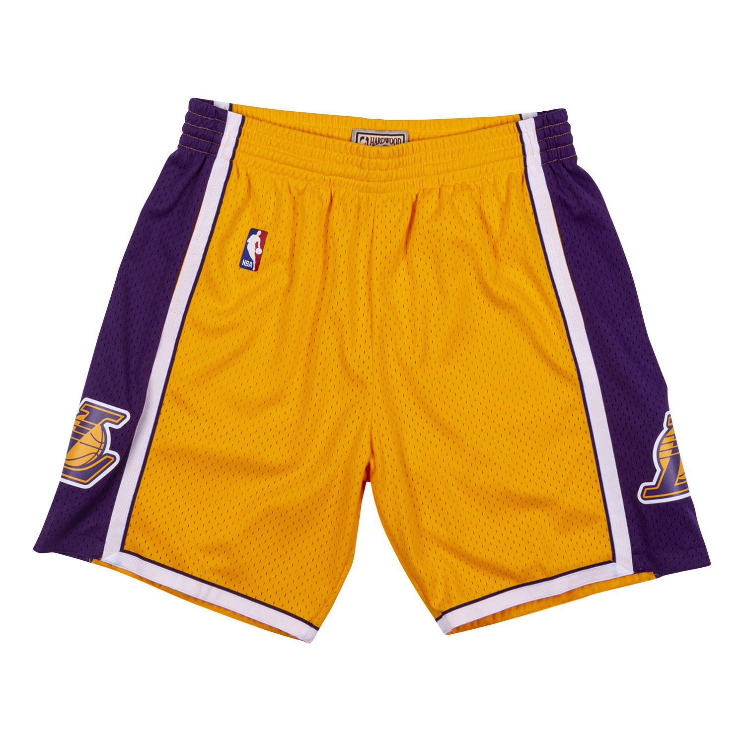 Къси панталони Mitchell & Ness NBA Swingman Shorts Los Angeles Lakers Жълто | SMSHCP19075-LALLGPR091, 0