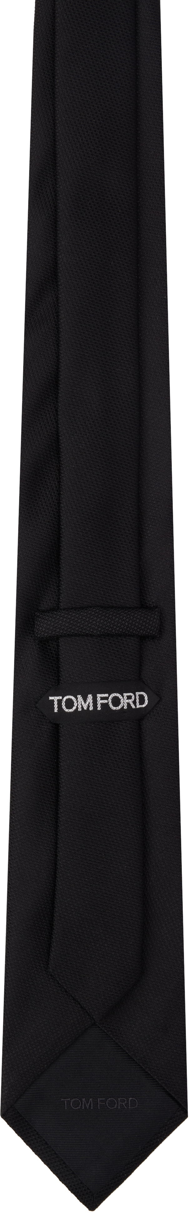 Колани Tom Ford TOM FORD Silk Tie Черно | STE001-SPS91, 1