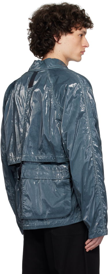 Ветровка Stone Island Stone Island Prismatica Mussola Caban Jacket Синьо | K1S15 4100065 S0132, 2