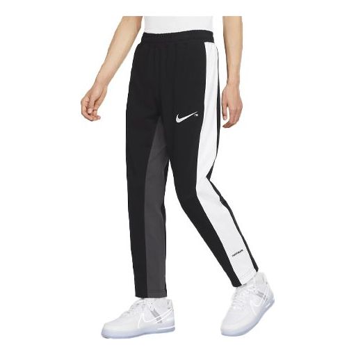 Спортни панталони Nike Sportswear Swoosh Knit Contrast Pants Черно | DD5988-010