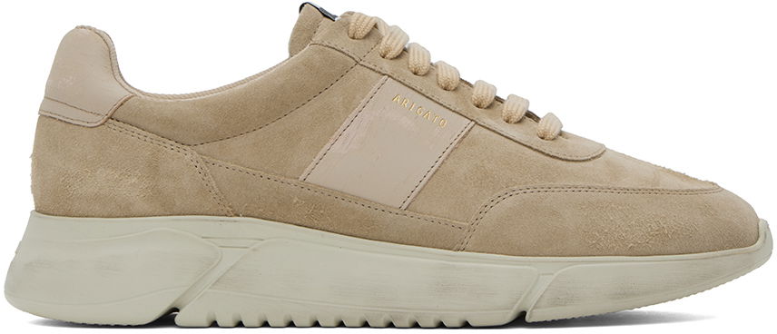 Кецове и обувки AXEL ARIGATO Genesis Vintage Leather "Suede Beige" Бежово | F1589001, 0