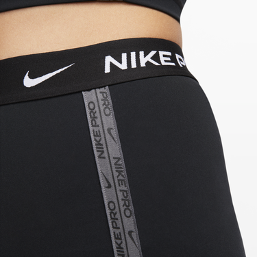 Къси панталони Nike Pro Dri-FIT High-raised 3in Shorts Черно | fb5450-010, 2