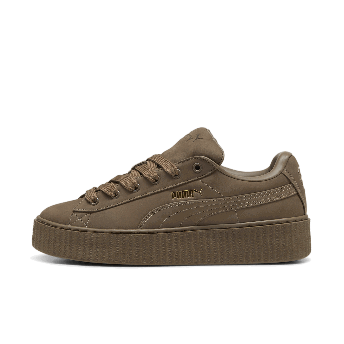 Кецове и обувки Puma Fenty x Creeper Phatty Earth "Totally Taupe" Кафяво | 396813-01, 0