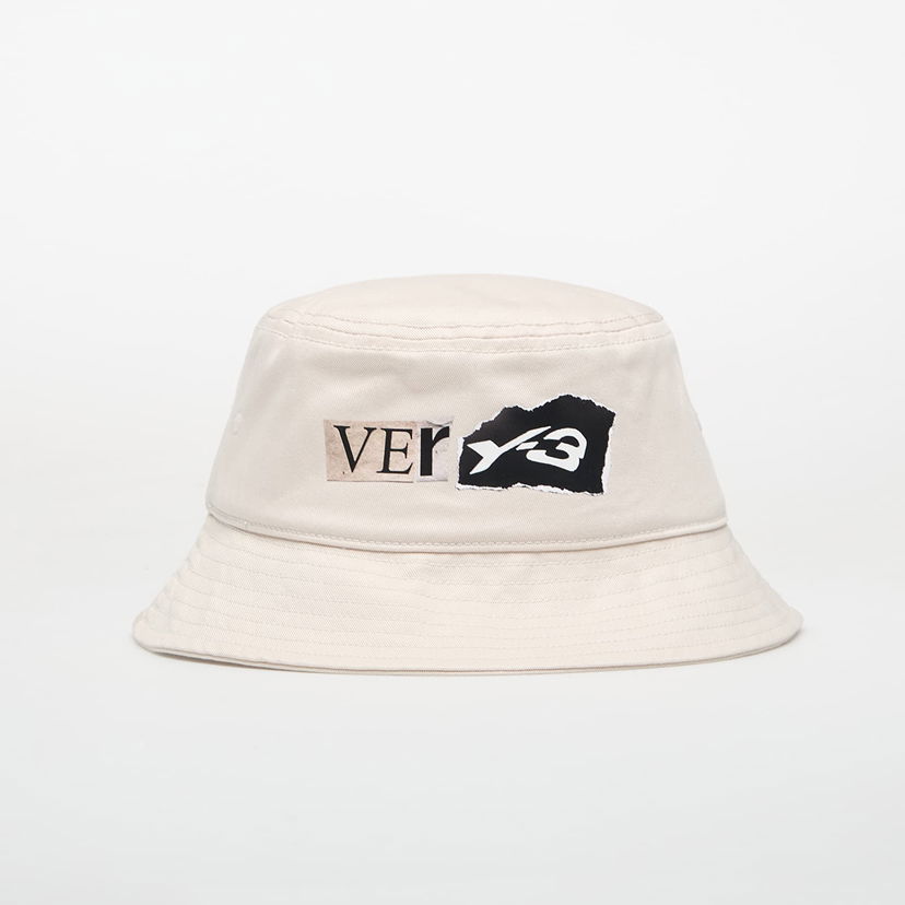 Шапка Y-3 Y-3 Graphic Bucket Hat Бежово | KT3207