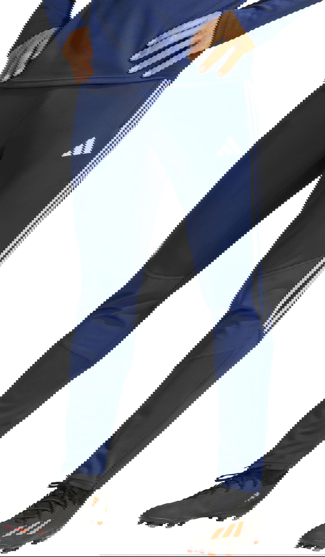 Спортни панталони adidas Originals Tiro 23 Club Winterized Тъмно синьо | il3213, 0