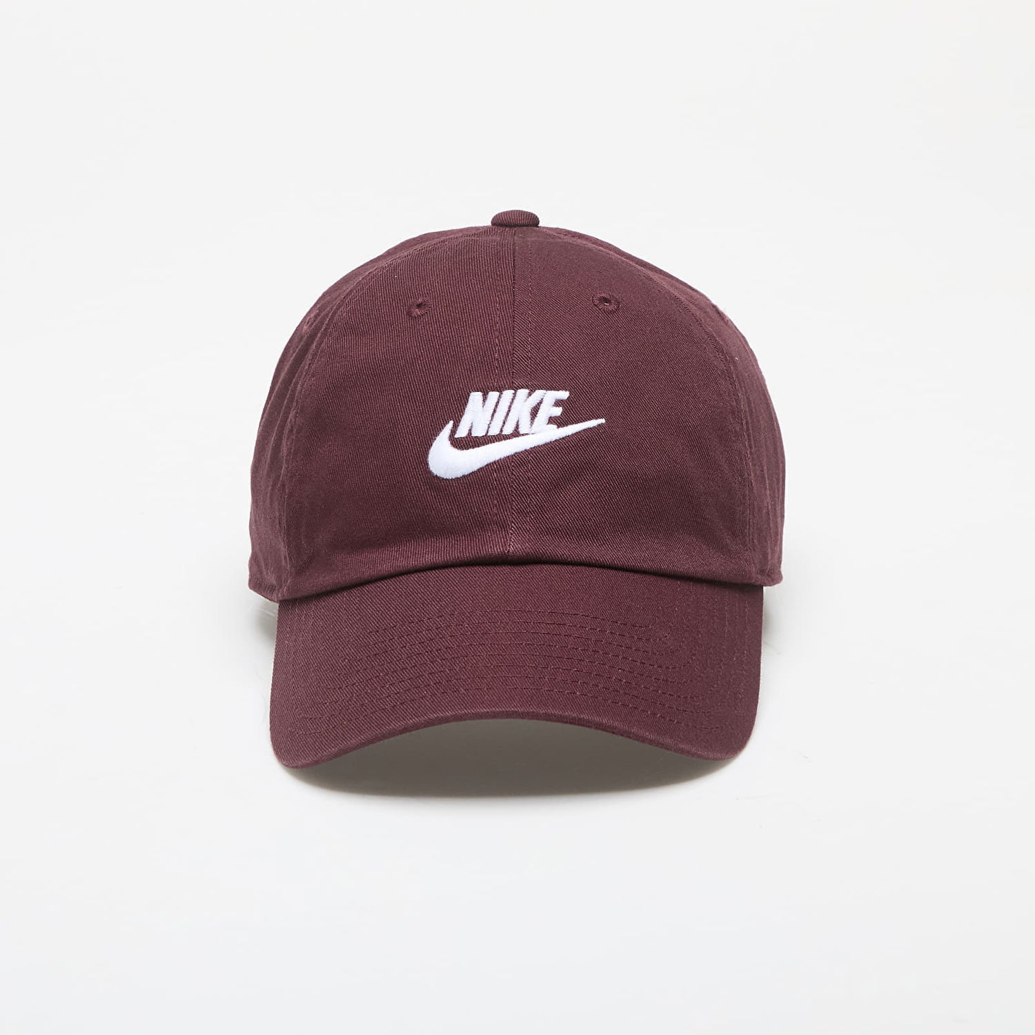 Шапка с козирка Nike Club Unstructured Futura Wash Cap Бургунди | FB5368-652, 0