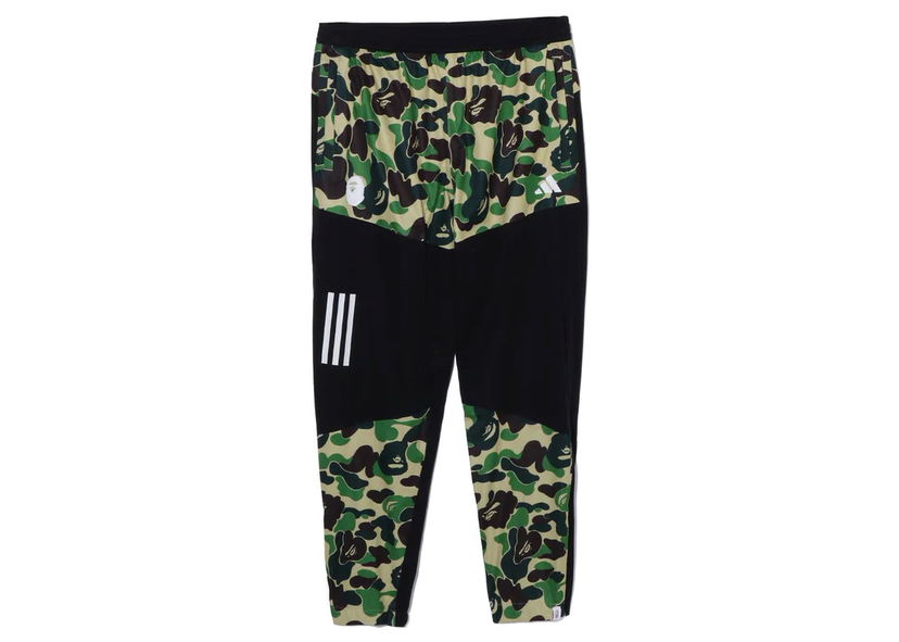 Панталони BAPE BAPE x adidas Golf ABC Camo Pants Black Зелено | 1J73-152-901