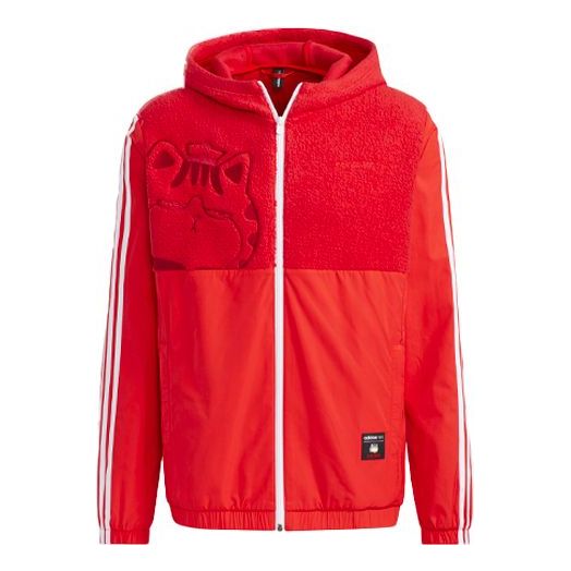 Суитчър adidas Originals Crossover Athleisure Casual Hooded Jacket Червено | GP5762