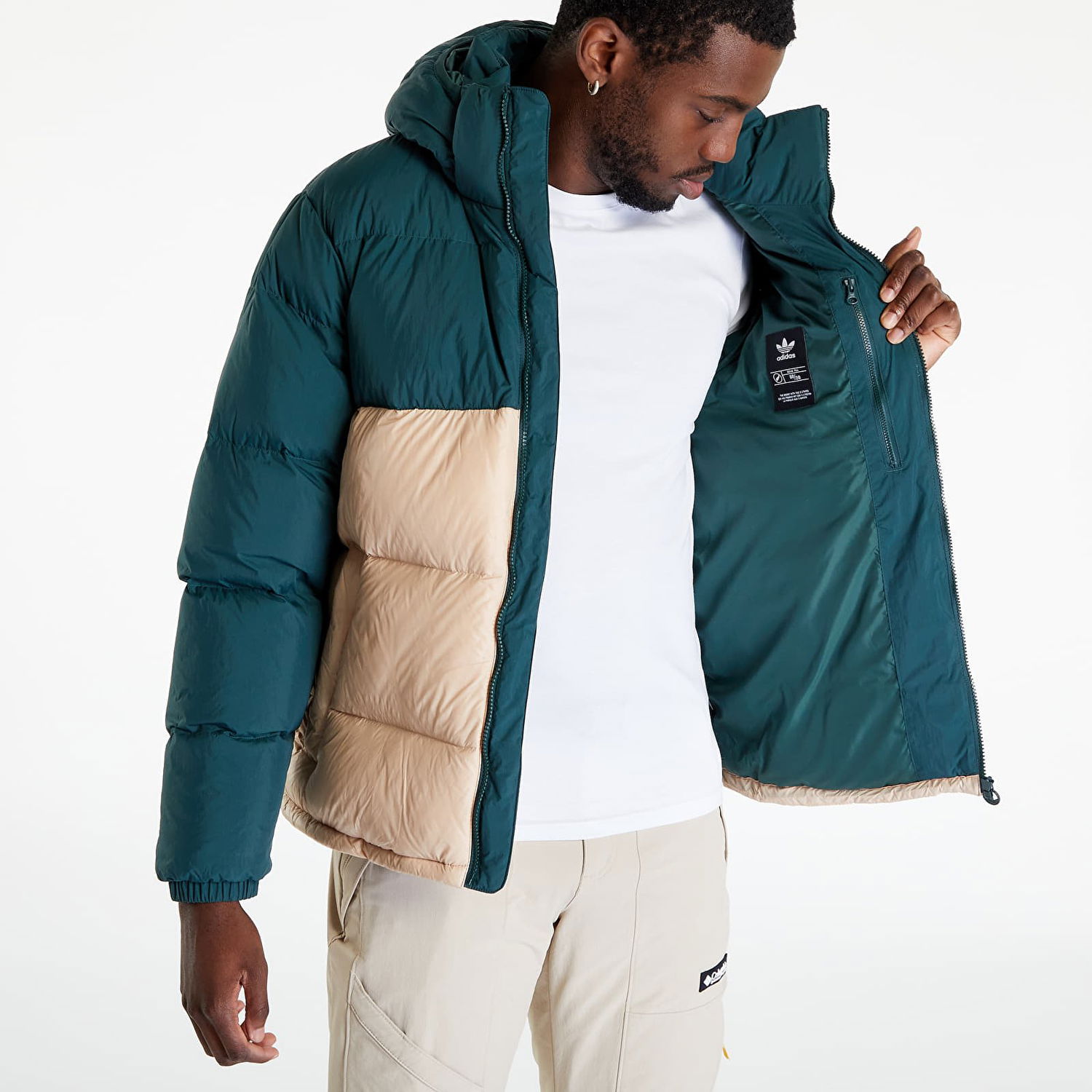 Пухо яке adidas Originals Down Regen Puffer Jacket Многоцветен | HL9187, 1