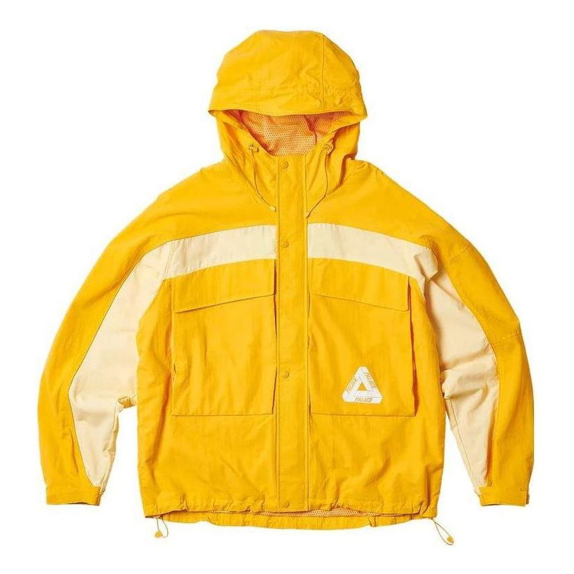 Ветровка Palace Palace Gone Fishing Men's Hooded Jacket Жълто | P24JK034