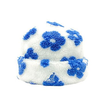 Шапка Kangol Floral Fleece Beanie Бяло | K5421-WB122, 0