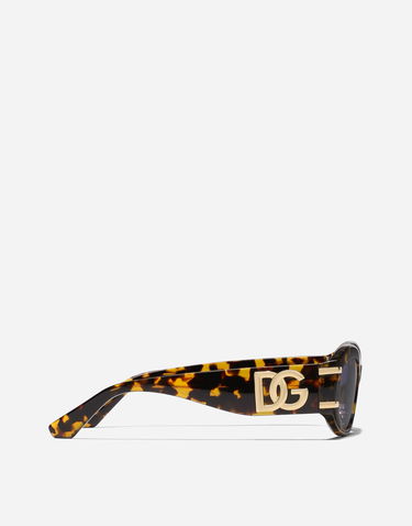 Слънчеви очила Dolce & Gabbana Dolce & Gabbana Dg Griffe Oval Sunglasses Кафяво | VG4502VP01A9V000, 3