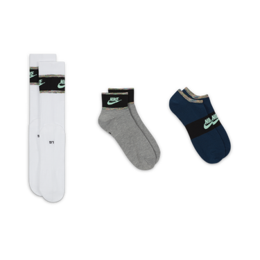 Чорапи Nike Everyday Essentials Multi-Height Socks 3 Pairs Многоцветен | DQ9166-902, 3