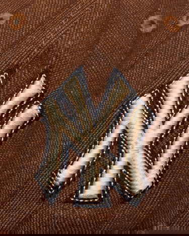 Шапка с козирка New Era New York Yankees Three Looms x MLB Wool Pinstripe 9FIFTY Cap Кафяво | IY70 410, 6