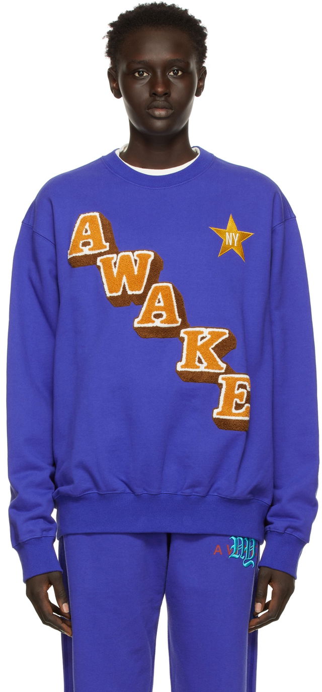 Stacked Logo Crewneck Sweatshirt