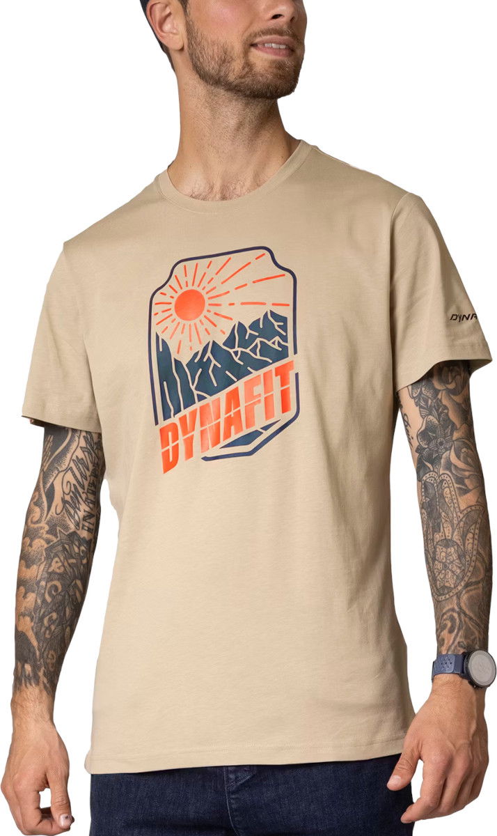 Тениска Dynafit GRAPHIC T-Shirt Бежово | 08-0000070998-5262, 0