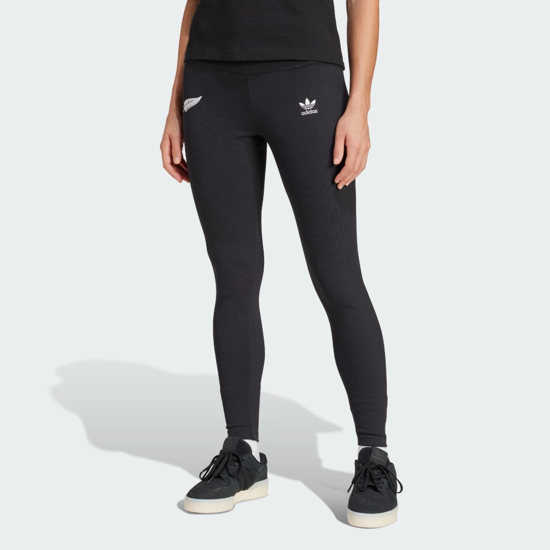 Клинове adidas Performance Black Ferns Essentials High-Waist Leggings Черно | JD4068, 0