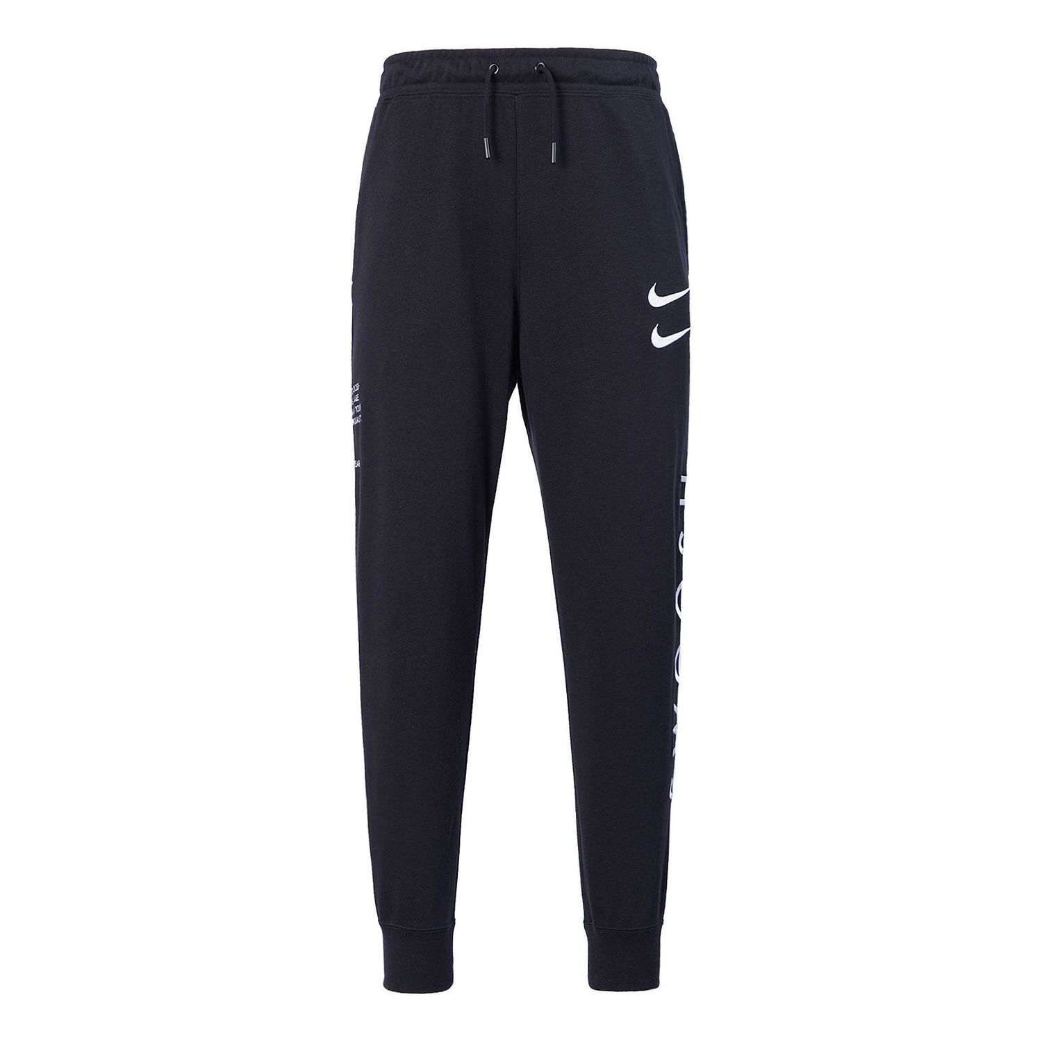 Спортни панталони Nike Sportswear Swoosh Logo Tracksuit Bottoms Черно | CU3932-010, 0