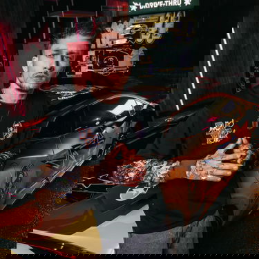 Тениска BAPE BAPE® x FOOTSHOP - Scribble Logo Tee UNISEX Black Черно | 001TEL721323MBLK, 11