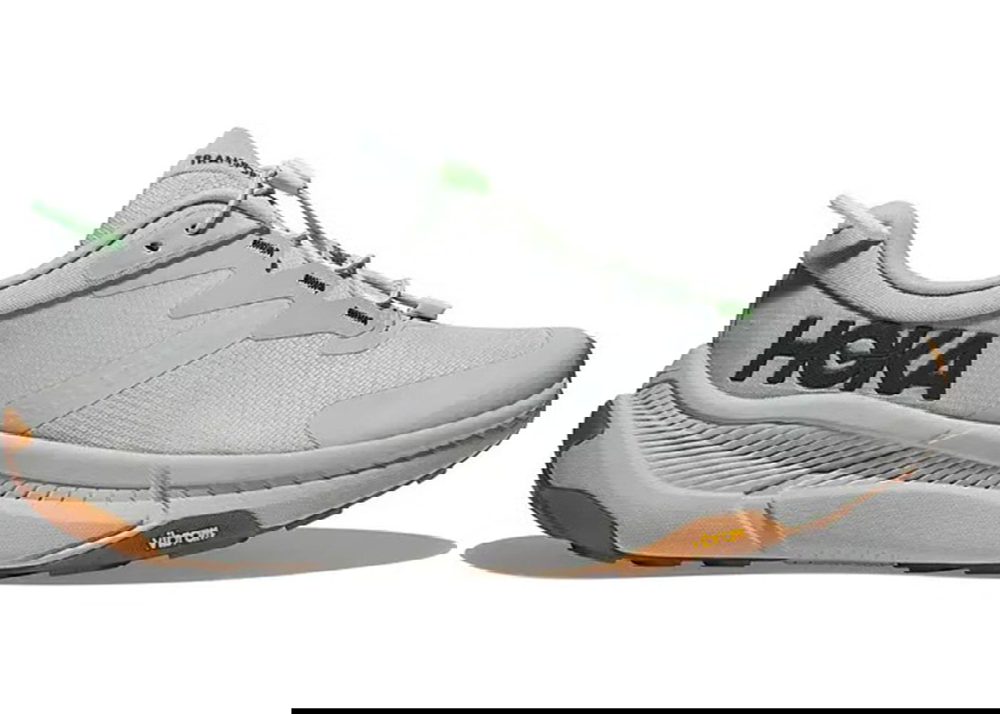 Кецове и обувки Hoka One One Transport Harbor Mist Lime Glow Сиво | 1123153-HMLG, 0