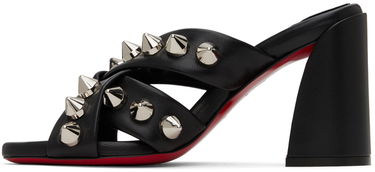 Аксесоари Christian Louboutin Christian Louboutin Spika Club Heeled Sandals Черно | 1230750, 2