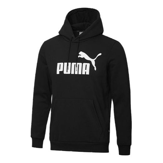 Суитчър Puma ESS Logo Fleece Hoodie Черно | 586917-01, 0