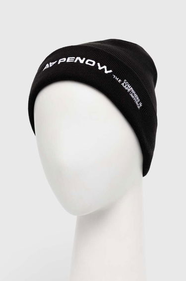 Шапка AAPE by A Bathing Ape AAPE Solid Color Beanie Черно | AHT4866, 2