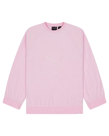Суитчър Puma Fenty by Rihanna WMNS Crewneck Pullover Sweatshirt Pink Розово | 577275-003, 4