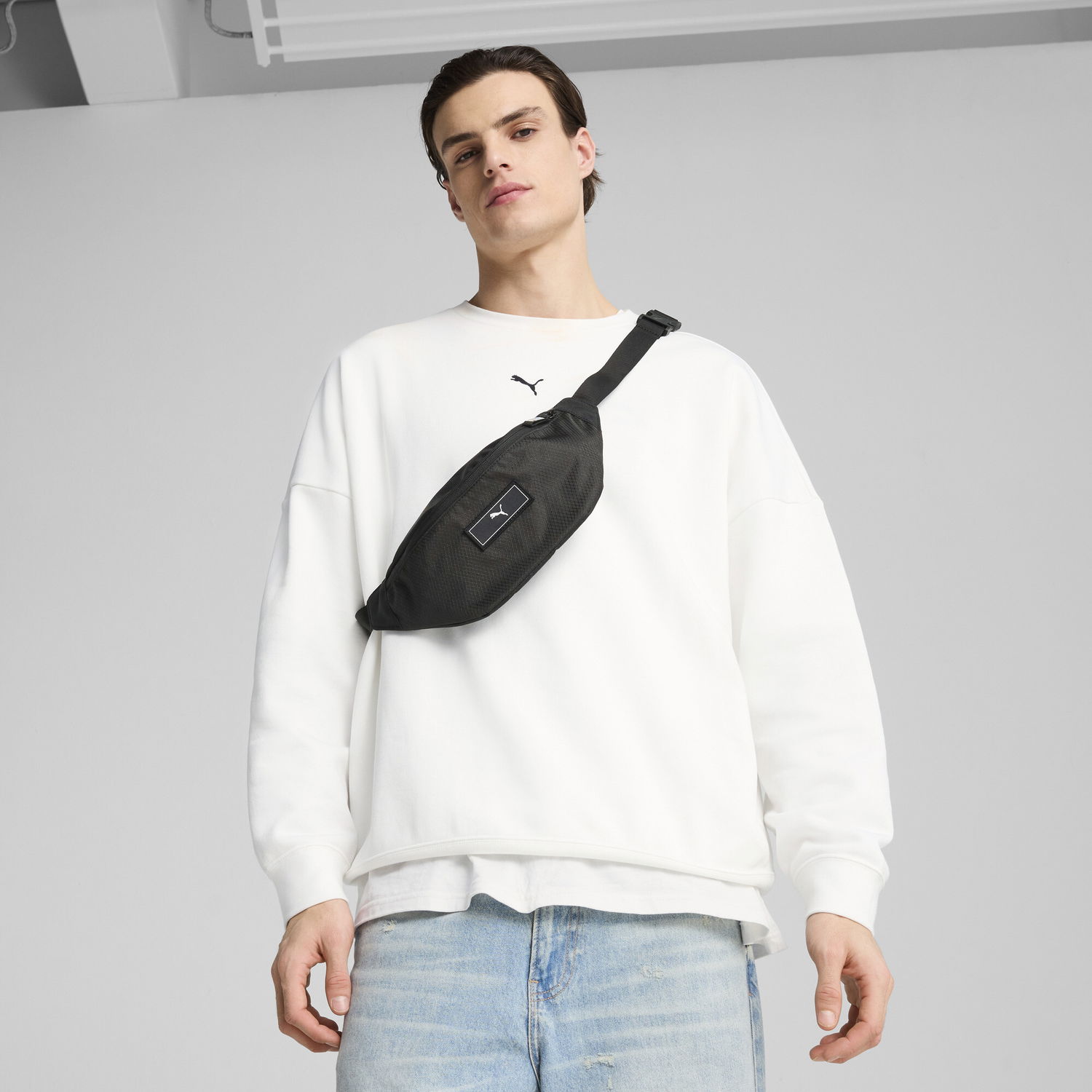 Чанта за кръста Puma Puma Deck 2.2L Waist Bag Черно | 091318_01, 1