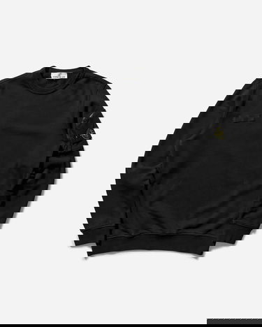 Суитчър Stone Island Crewneck Sweatshirt with Arm Pocket Черно | K1S15-610003-S0123 V0029, 0