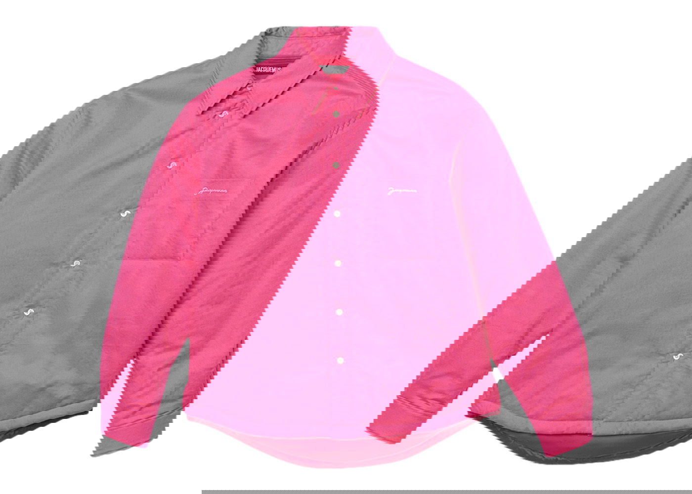 Риза Jacquemus La Chemise Boulanger Overshirt Розово | 216SH104-1064-430, 0