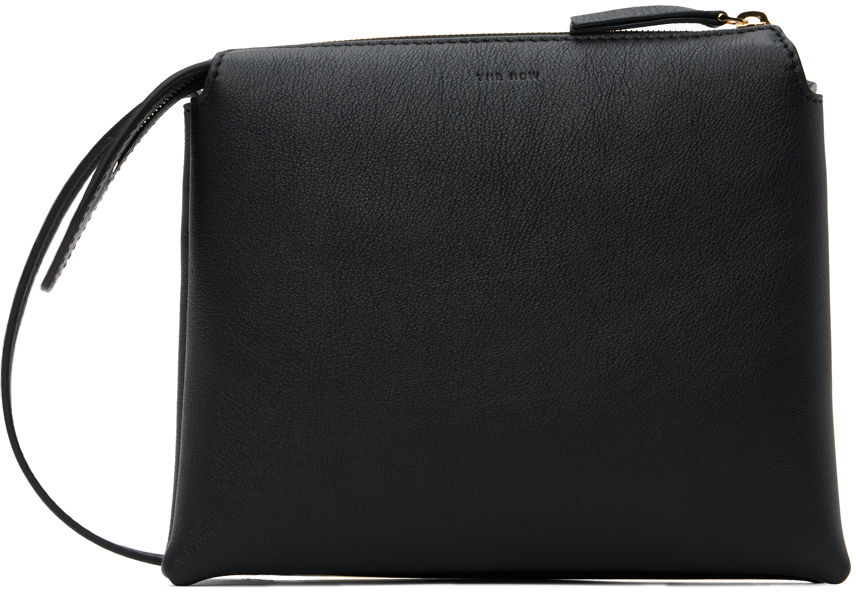 Чанта през рамо The Row Black Nu Mini Twin Bag Черно | W1236-L52, 0