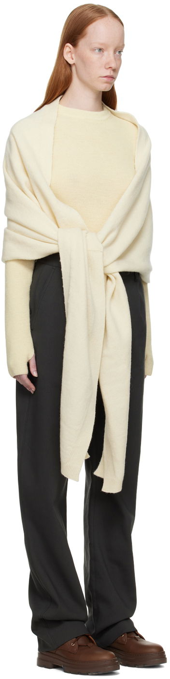 Шал LEMAIRE Wrap Scarf Жълто | KN669 LK107, 1