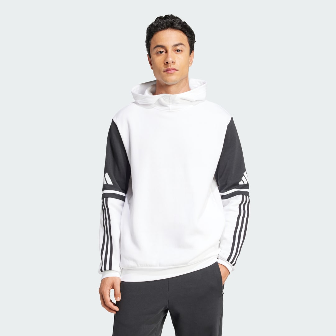 Суитчър adidas Performance Squadra 25 Hoodie Бяло | JD2976, 0