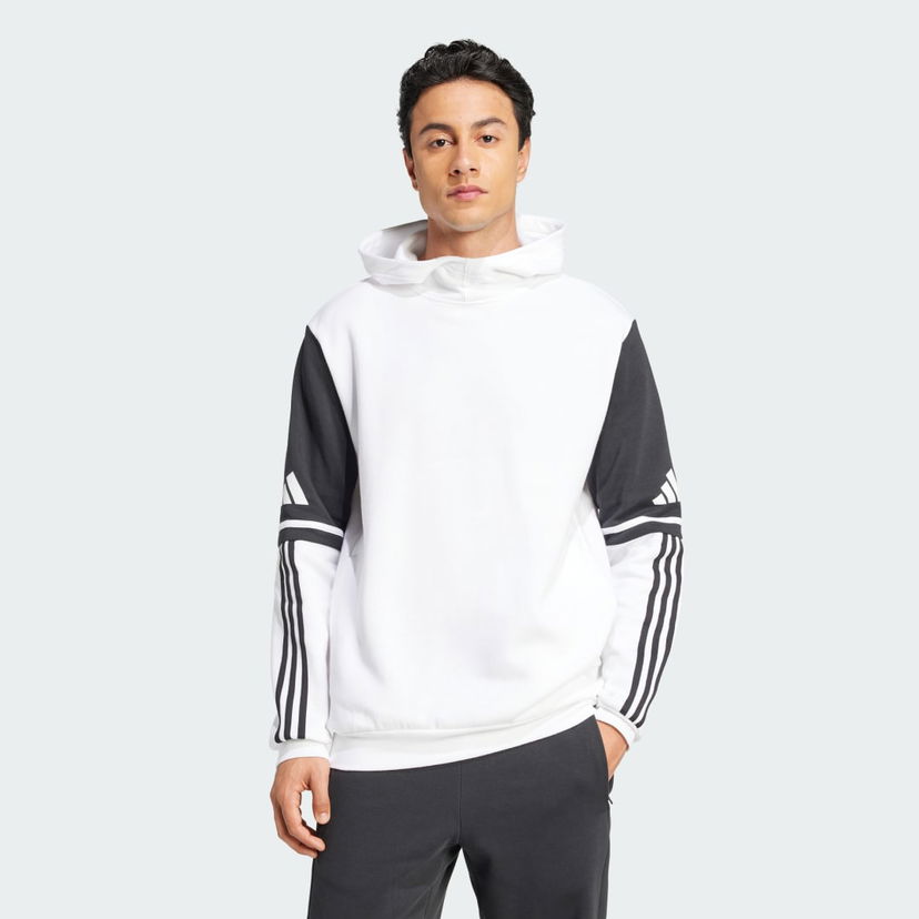 Суитчър adidas Performance Squadra 25 Hoodie Бяло | JD2976