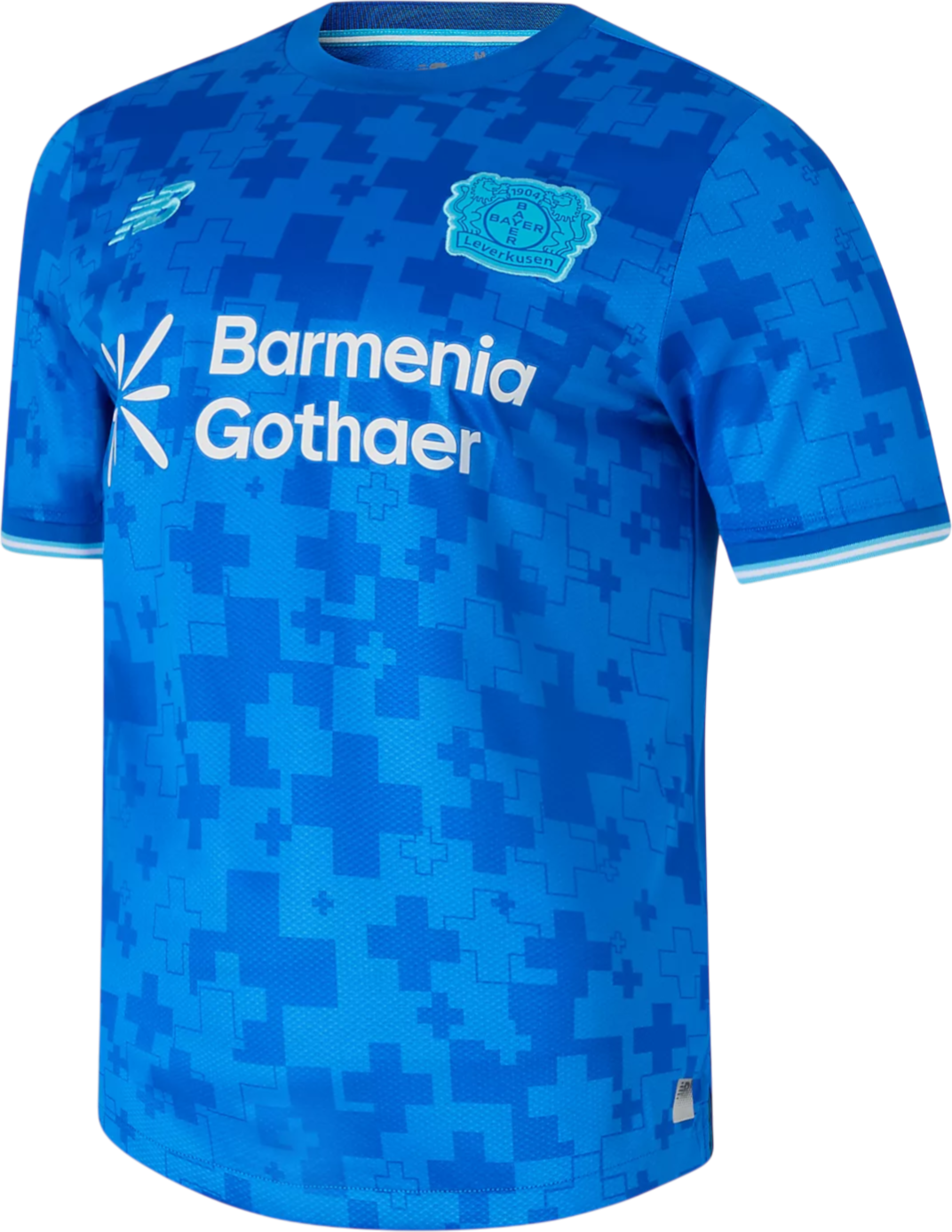 Фланелка New Balance Bayer 04 Leverkusen Third Jersey 2025/2026 Синьо | mt230565-thd, 0