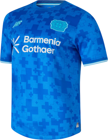 Фланелка New Balance Bayer 04 Leverkusen Third Jersey 2025/2026 Синьо | mt230565-thd, 0