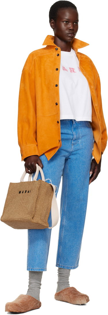 Дънки Marni Marni Boyfriend Jeans with Flower Appliqué Синьо | PAJD0425Q2 USCX34, 3