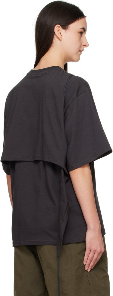 Тениска Ottolinger Ottolinger Wrap T-Shirt Черно | 11510251501, 2