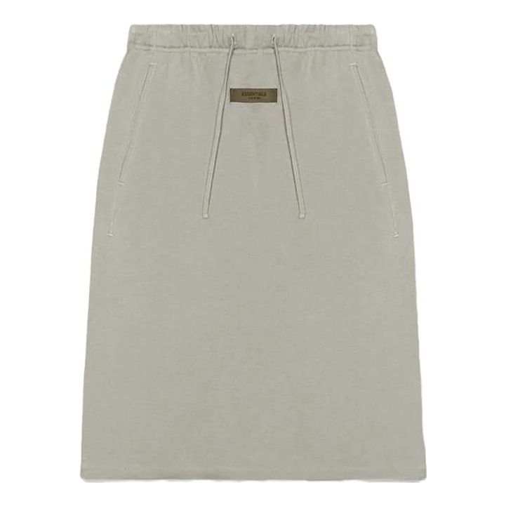 Пола Fear of God Fear of God Essentials SS23 Midi Skirt Бежово | FOG-SS23-217