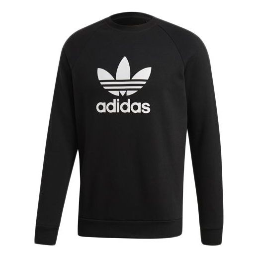 Пуловер adidas Originals Originals Trefoil Crewneck Sweatshirt Черно | EH6513