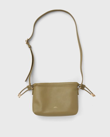 Чанта през рамо A.P.C. Ninon Mini Bag Зелено | F61582-KAD, 1