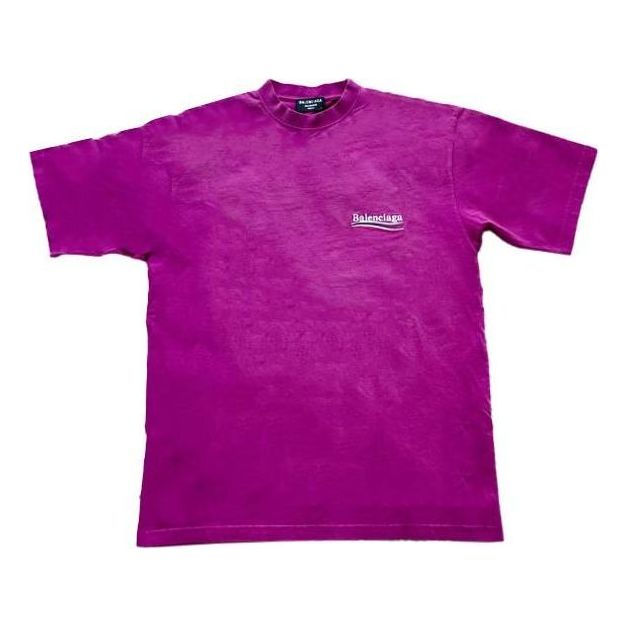 Тениска Balenciaga Balenciaga Campaign Large Fit T-Shirt Лилаво | 641675TKVJ15282, 0