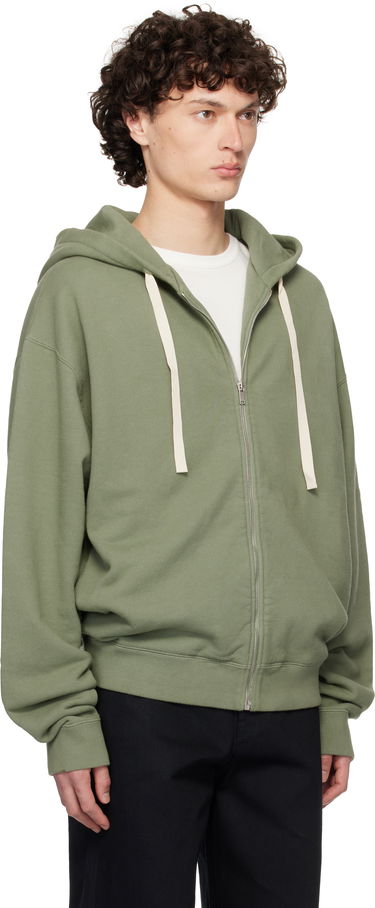 Суитчър Jil Sander Jil Sander Zipped Hoodie Зелено | J47HG0106_J20295, 1