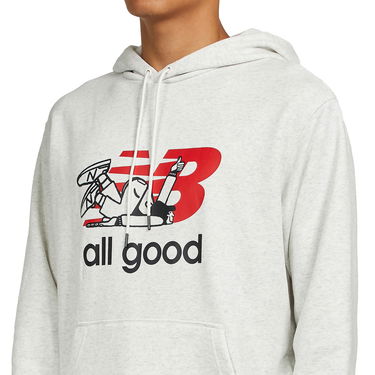 Суитчър New Balance Athletics Seb Curi Hoodie Сиво | MT23552_SAH, 3