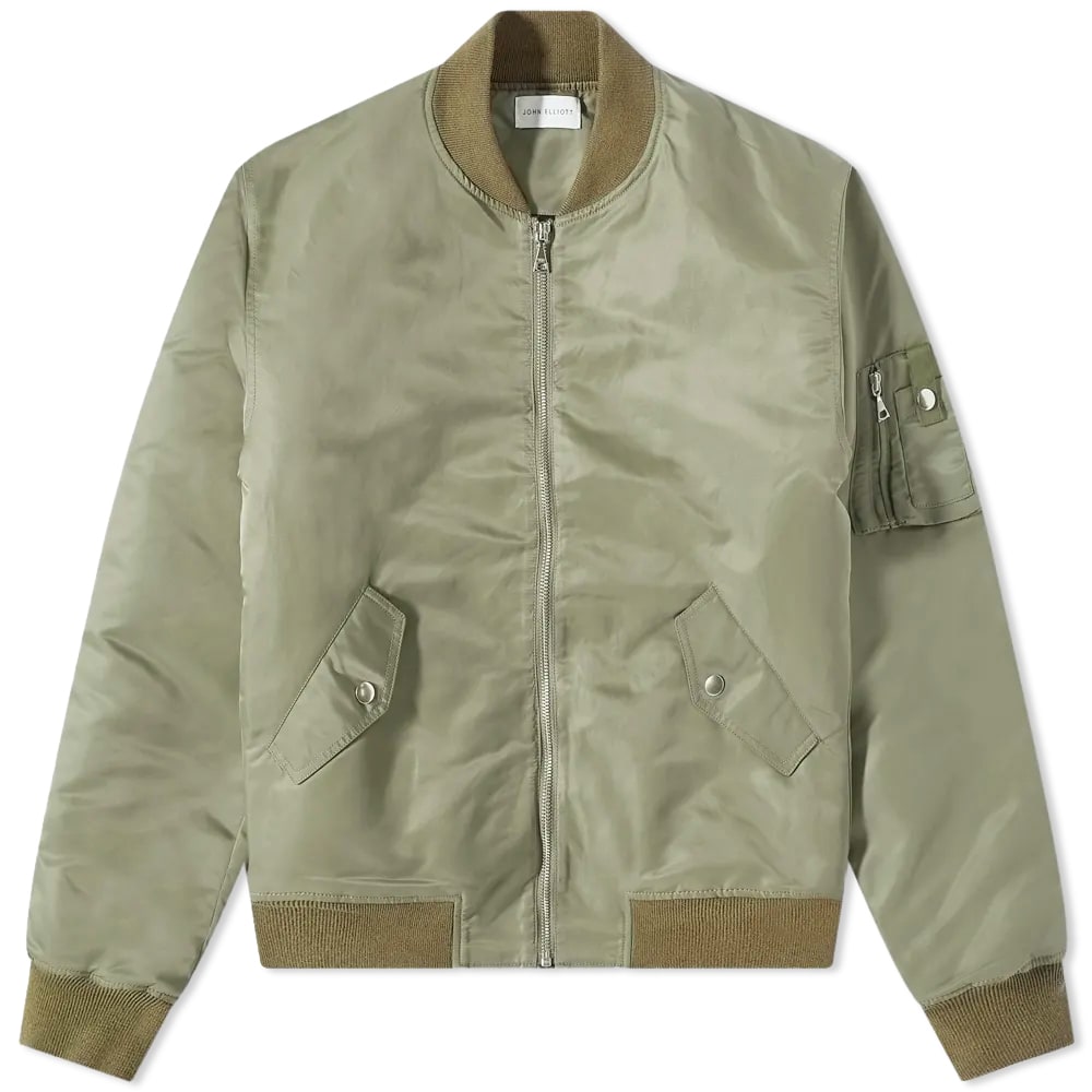 Яке бомбър John Elliott Bogota II Bomber Jacket Зелено | H113F1751B, 0
