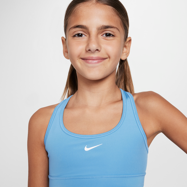 Сутиен Nike Nike Swoosh Sports Bra Синьо | FJ7161-489, 2
