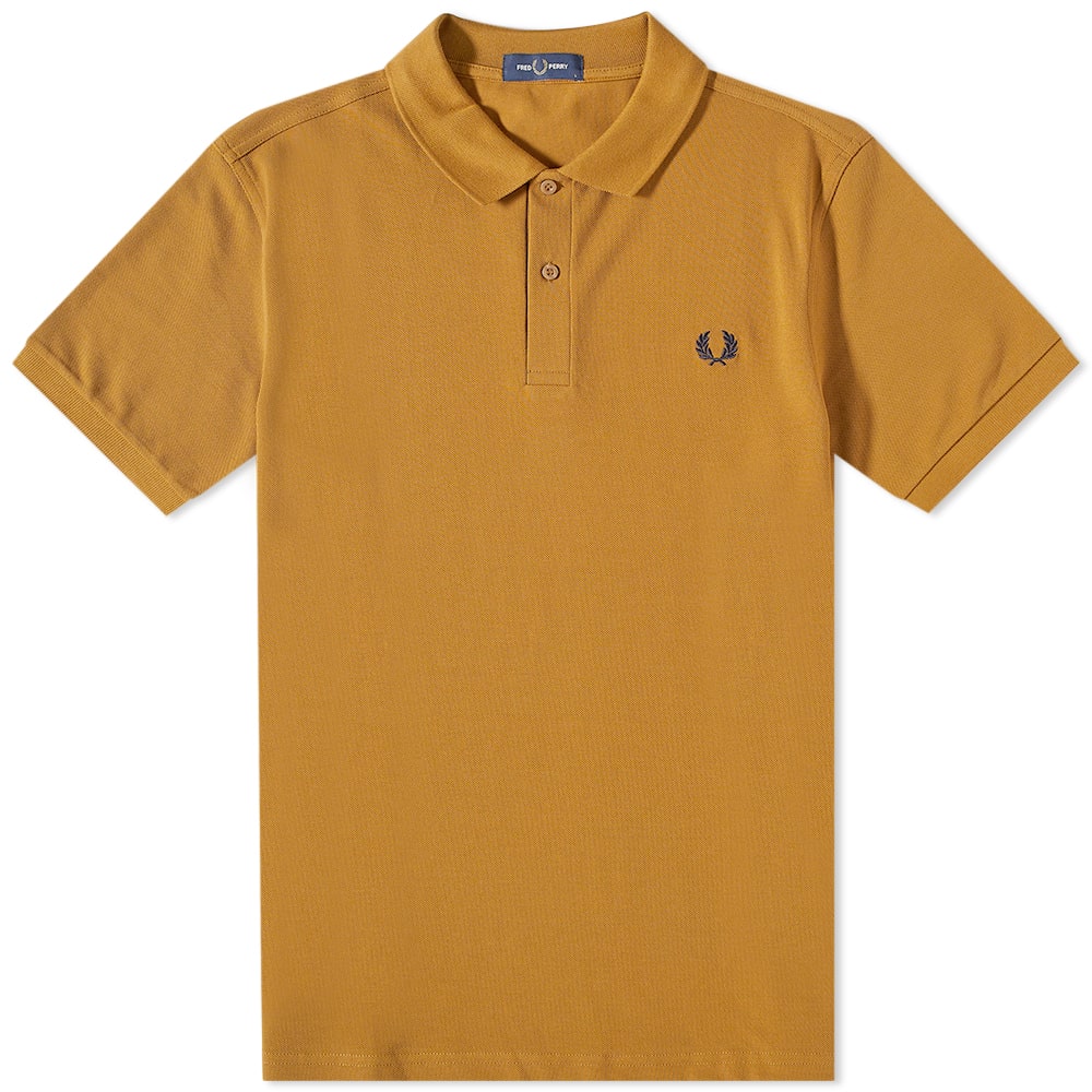 Поло тениска Fred Perry Slim Fit Plain Polo Оранжево
 | M6000-644, 0