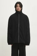 VETEMENTS Metal Sleeves Fleece Oversize Jacket