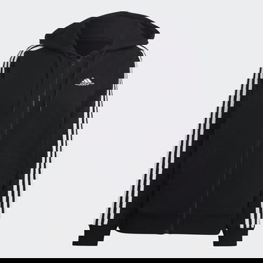 Суитчър adidas Originals Essentials 3-Stripes French Terry Regular Full-Zip Hoodie Черно | IC8769, 4